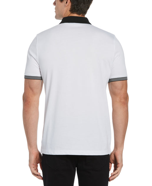 Perry ellis quarter zip polo Clearance
