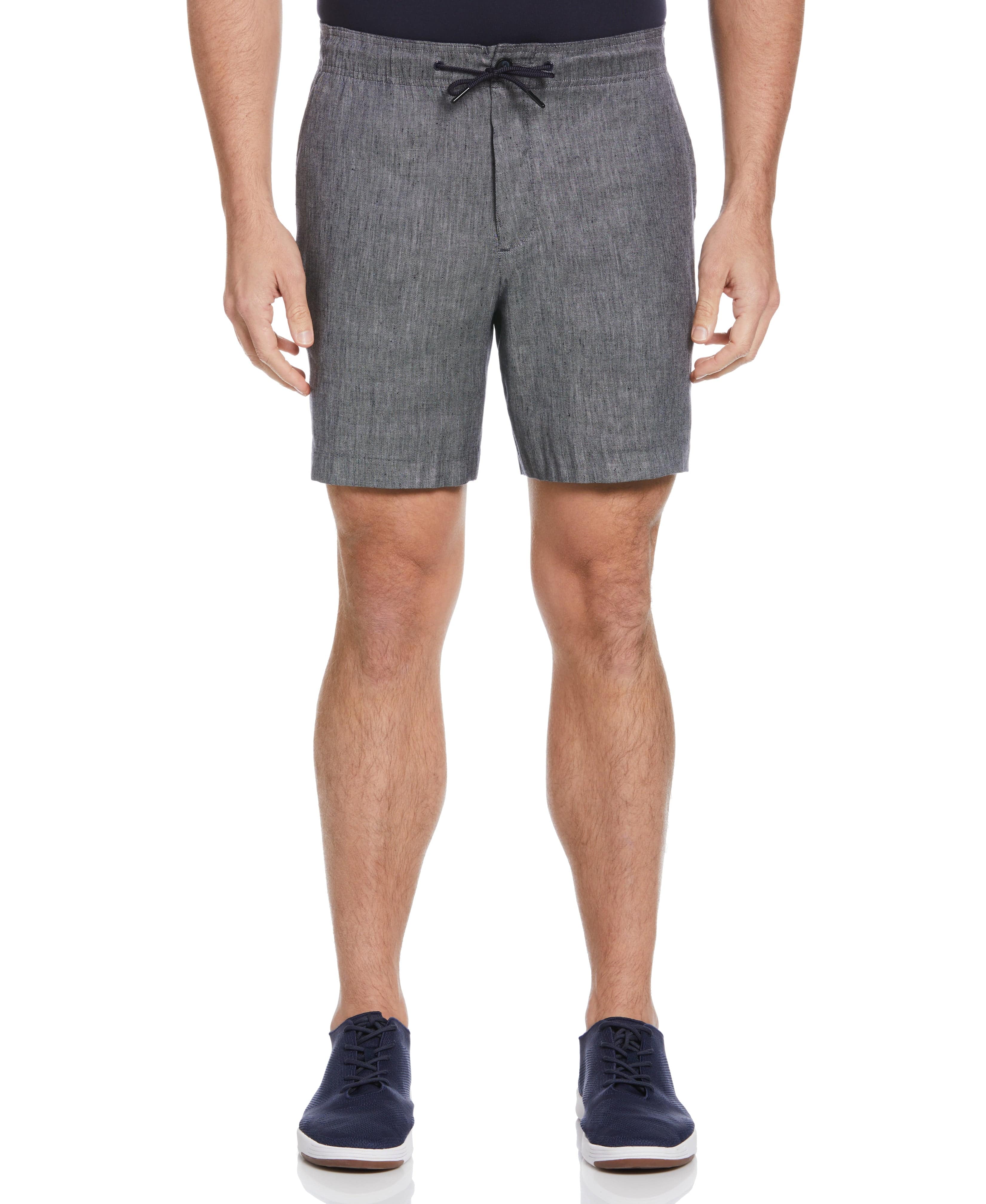 Men's Linen Blend Drawstring Short – Perry Ellis