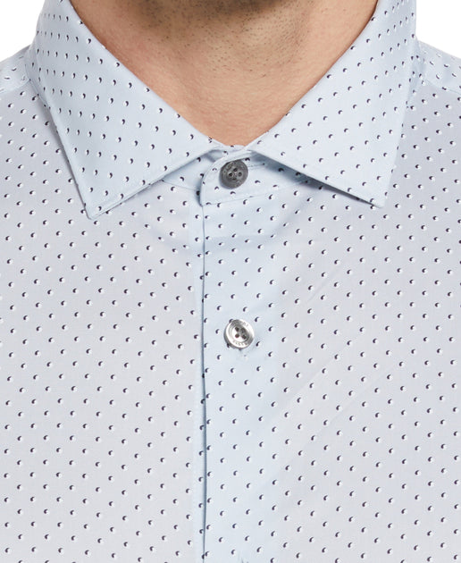 interferens ego falsk Men's Dot Print Shirt | Perry Ellis
