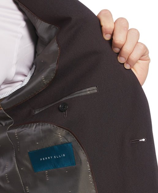 Slim Fit Stretch Washable Suit Jacket | Perry Ellis