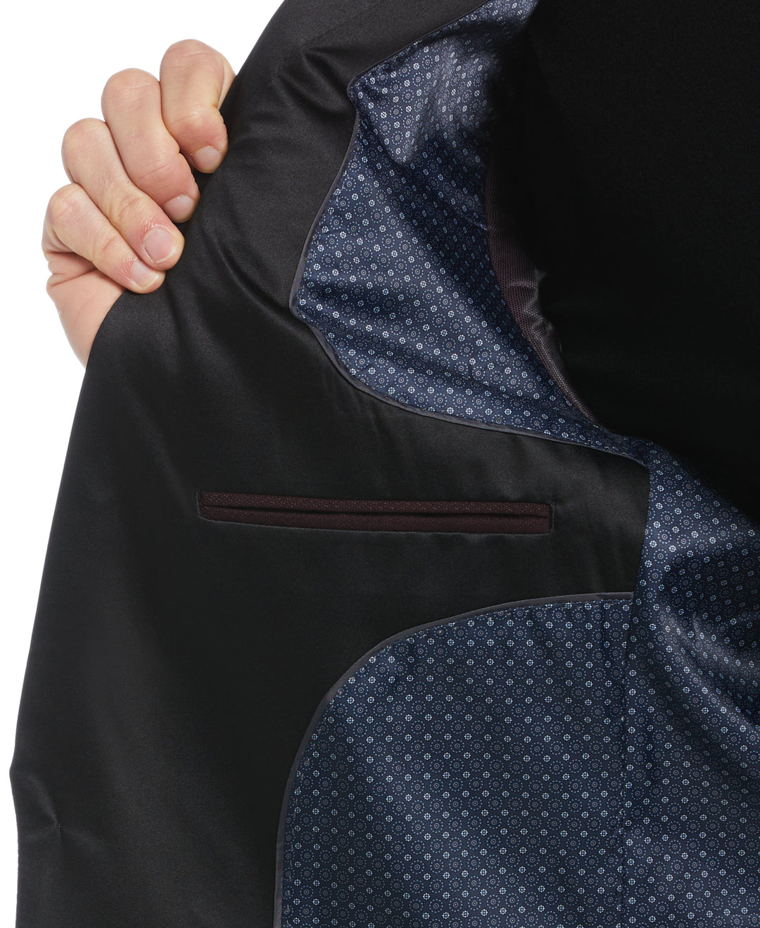 Slim Fit Tuxedo Jacket (Port)