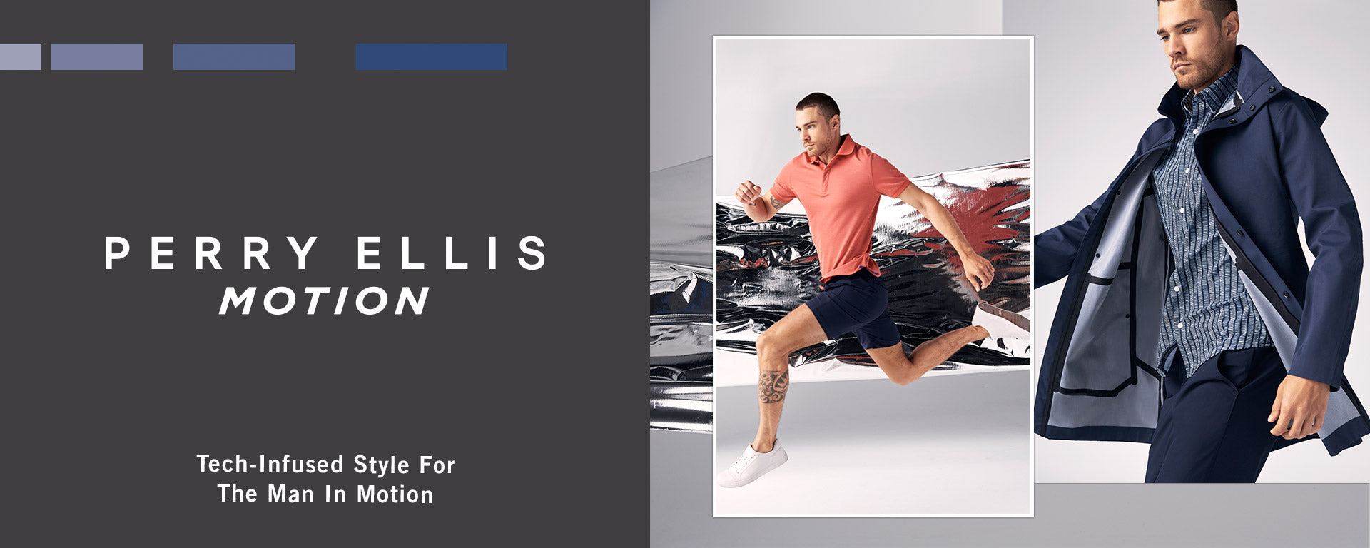 Perry Ellis Motion  Official Brand Website
