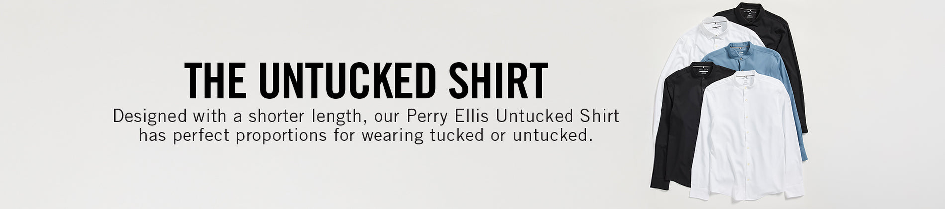 the untucked shirt