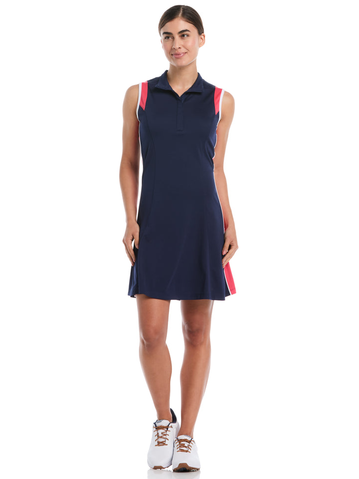 Color Block Golf Dress (Peacoat) 