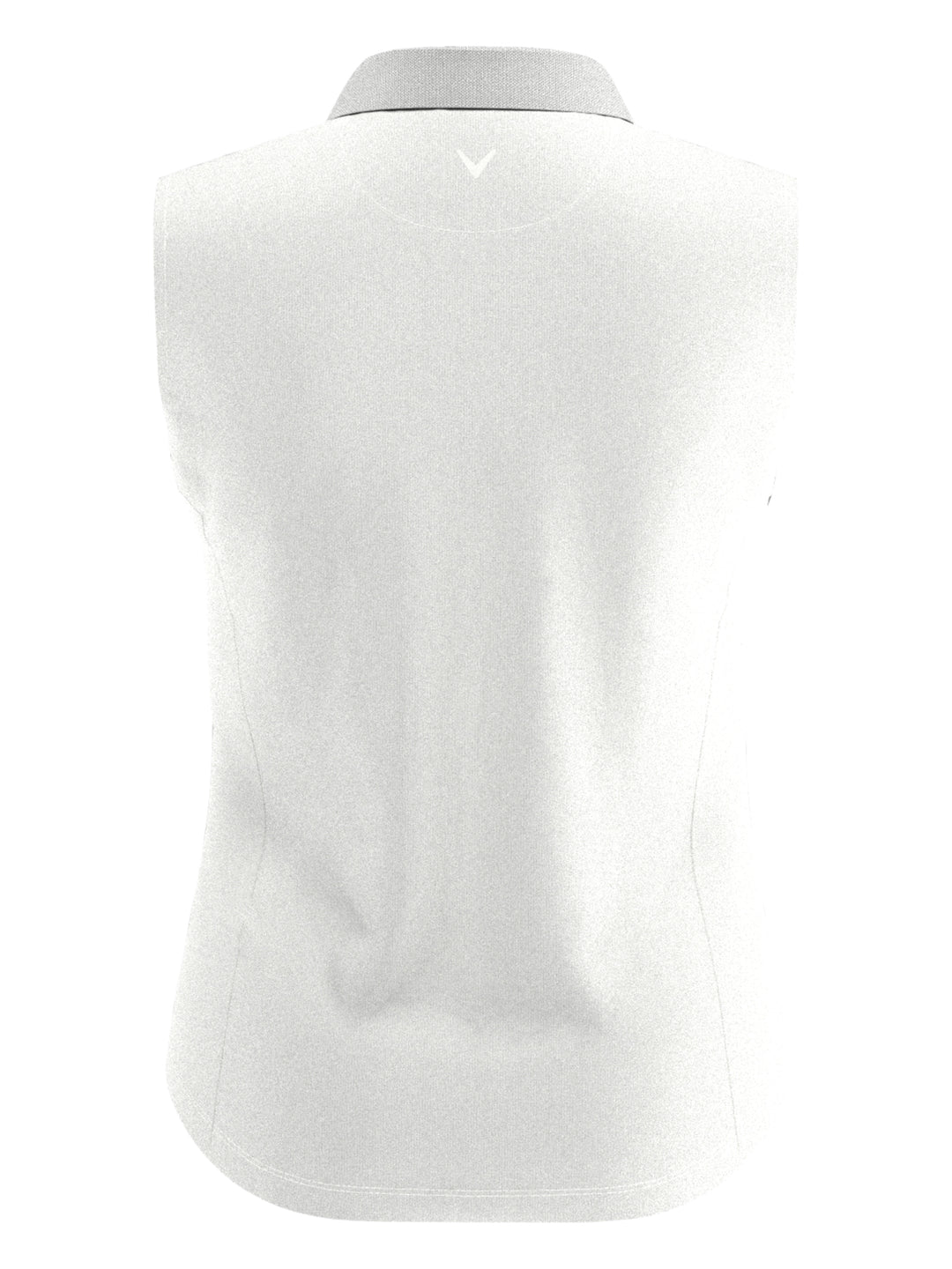 Sleeveless Women's Polo (Brilliant White) 