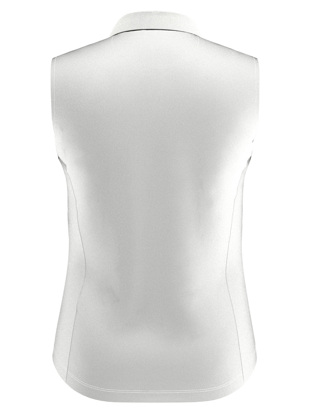 Sleeveless Women's Polo (Brilliant White) 