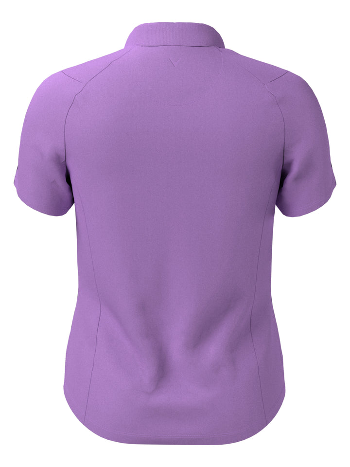 Swing Tech Solid Polo Top (English Lavender) 