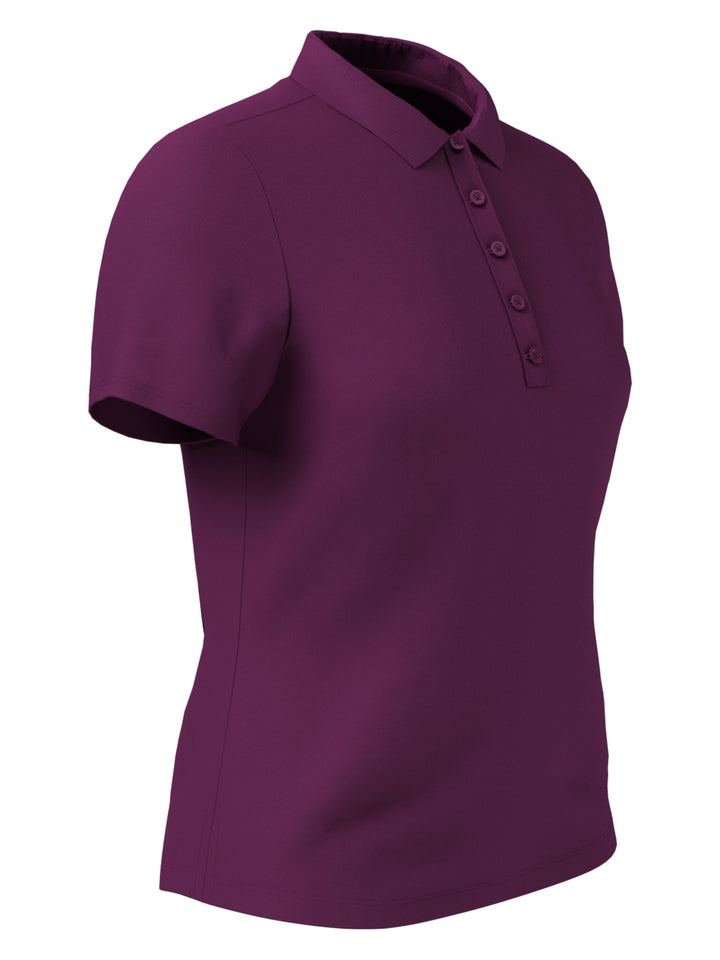 Swing Tech Solid Polo Top (Dark Purple) 