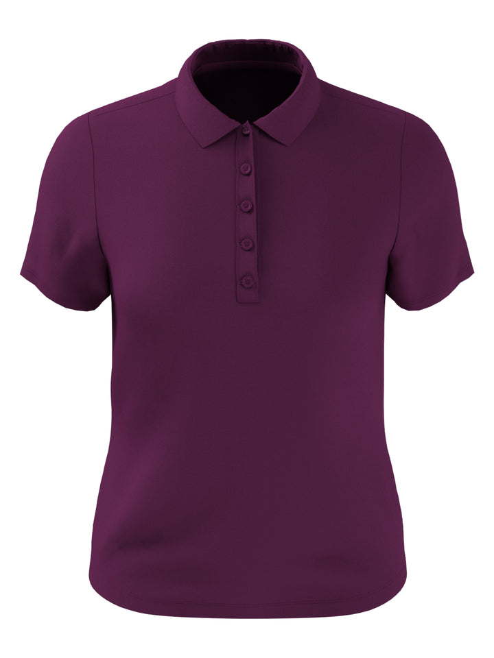 Swing Tech Solid Polo Top (Dark Purple) 