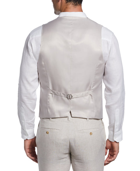 Delave Linen Vest (Natural Linen) 