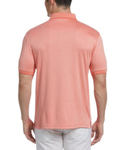 Diamond Jacquard Polo (Peach Pearl) 