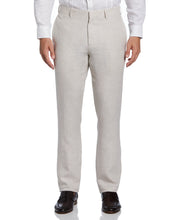 Flat Front Delave Linen Pant (Natural Linen) 