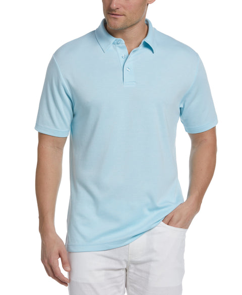 Jacquard Polo (Crystal Blue) 