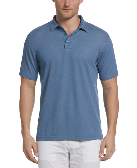 Jacquard Polo (Dark Blue) 