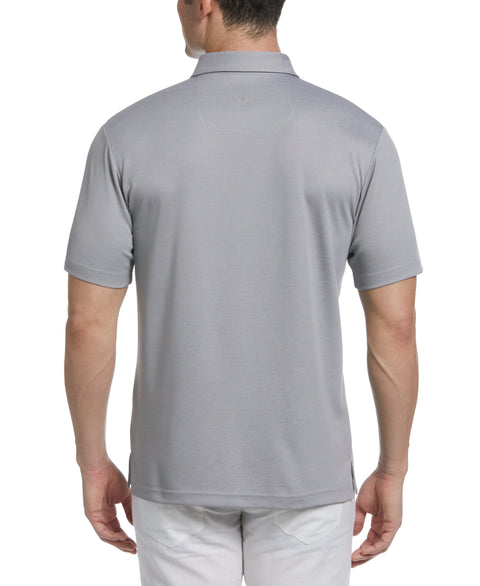 Jacquard Polo (Sleet) 