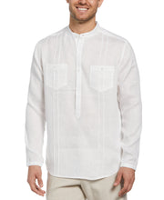 Two-Pocket Pintuck Popover Shirt (Brilliant White) 