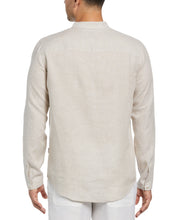 Two-Pocket Pintuck Popover Shirt (Natural Linen) 