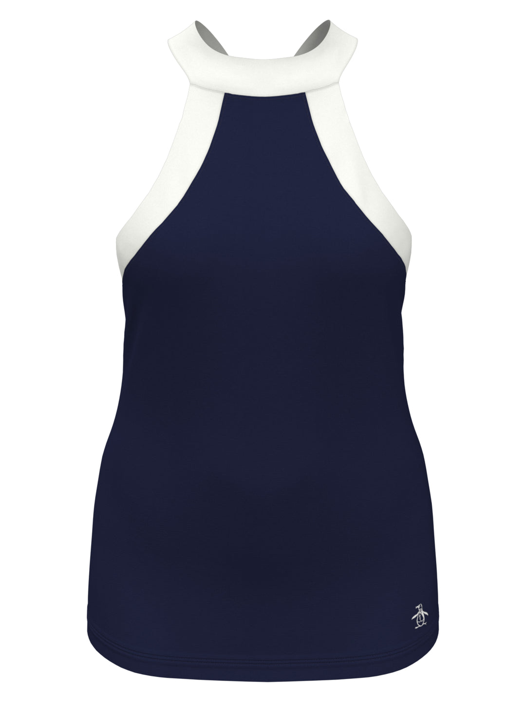 Colour Block Tennis Halter Top (Astral Night) 