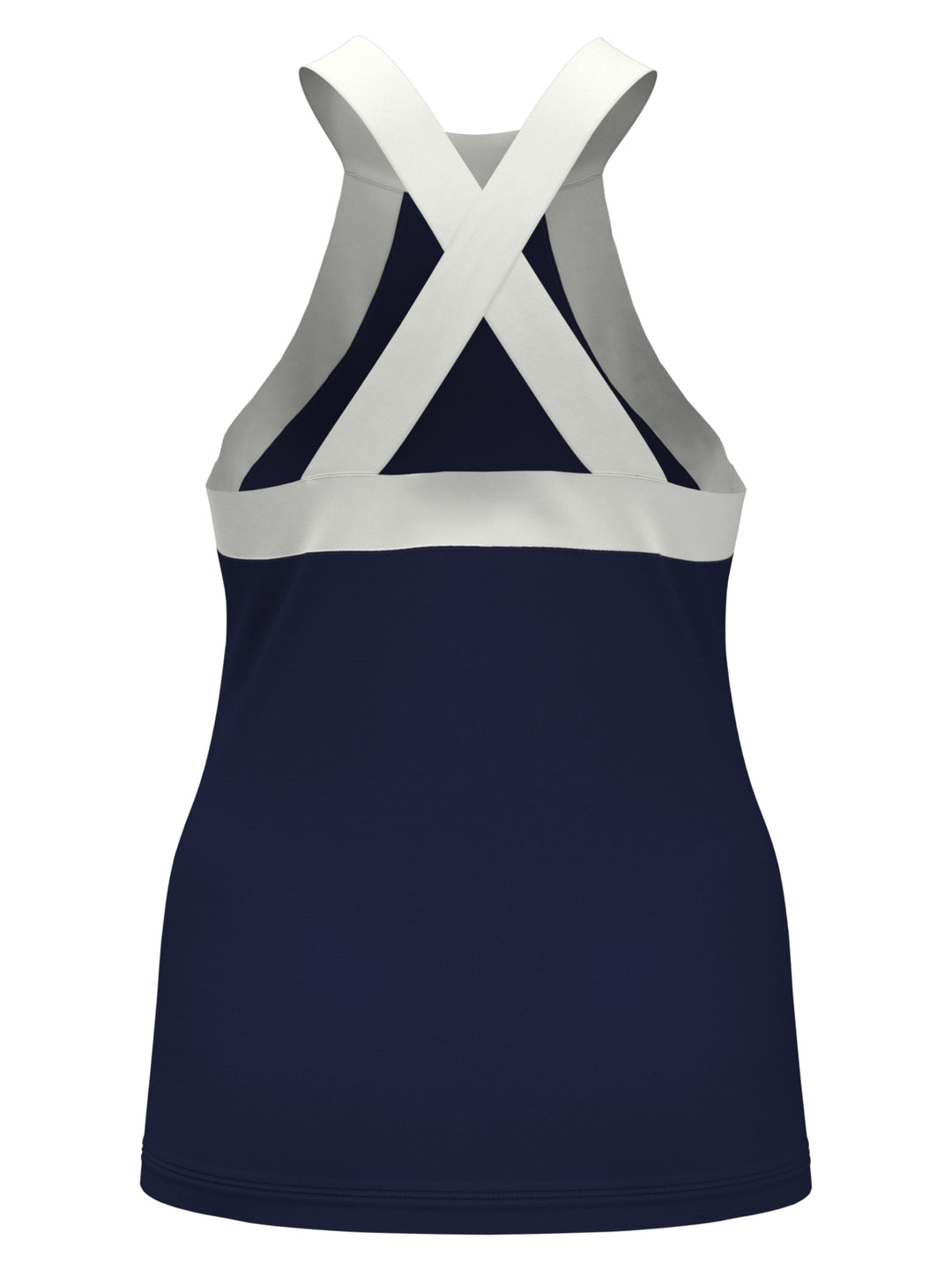 Colour Block Tennis Halter Top (Astral Night) 