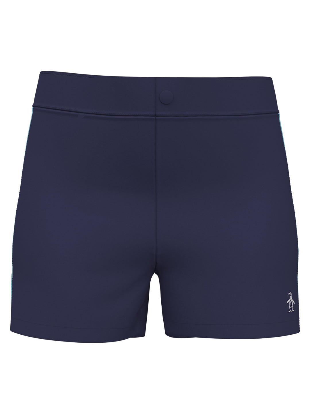 Contrast Seam Side Snap Golf Shorts (Astral Night) 