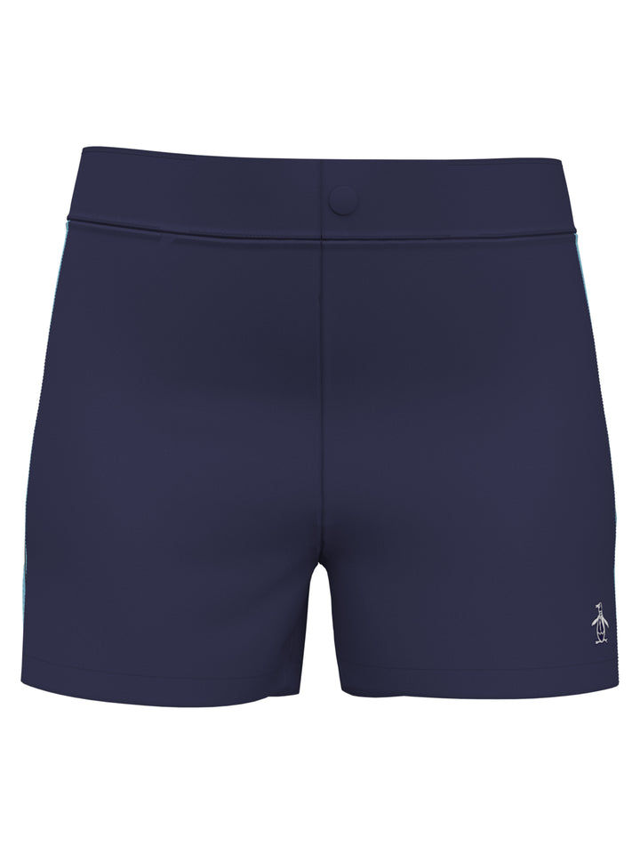 Contrast Seam Side Snap Golf Shorts (Astral Night) 