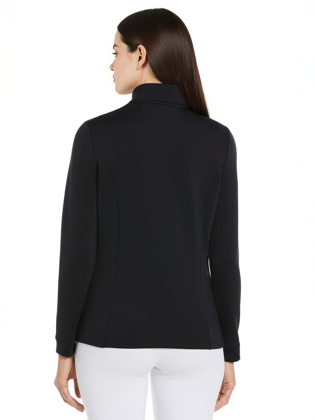 LS Women's  Clubhouse Mock Pullover (Caviar) 