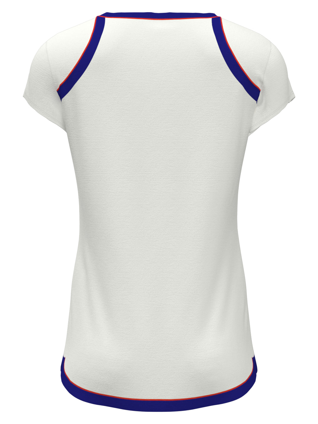 Square Neckline Golf Shirt (Bright White) 