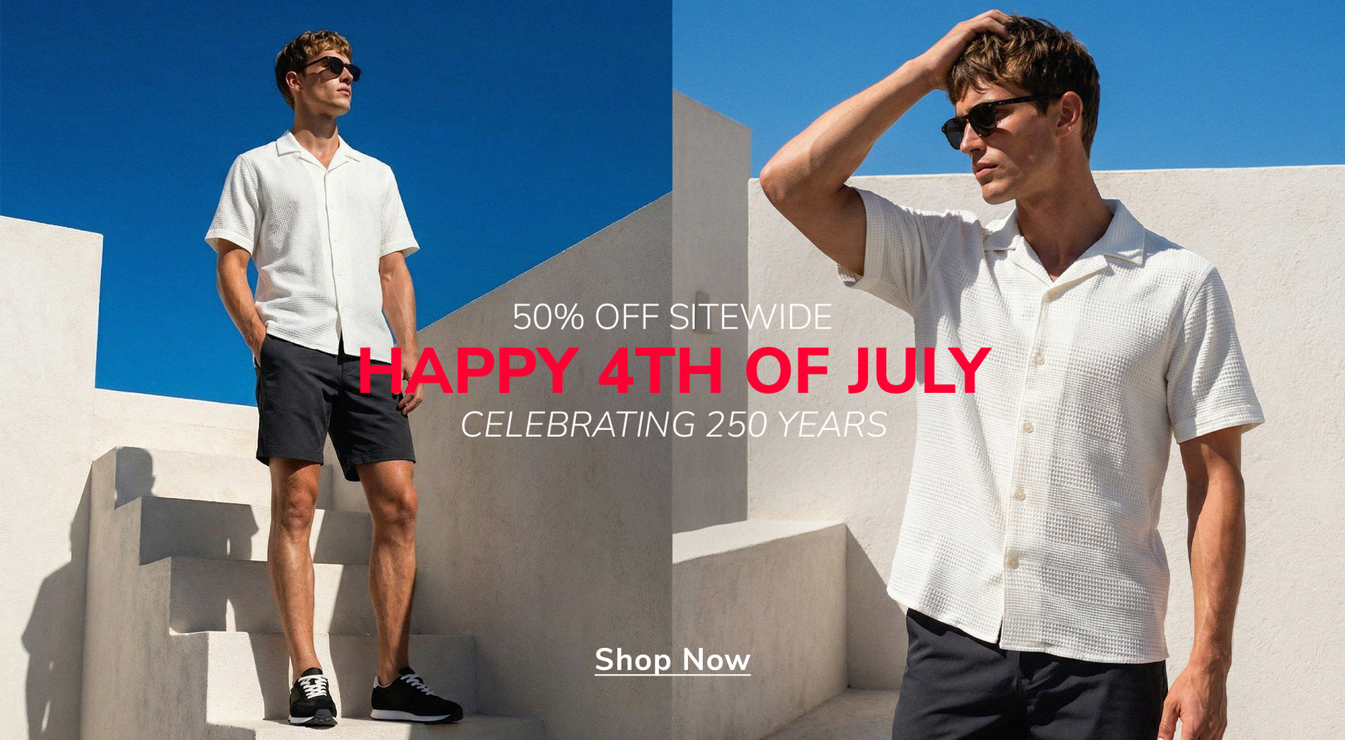 Up to 50% Off Sitewide | Happy 4th of July | Celebrating 250 Years | Shop Now