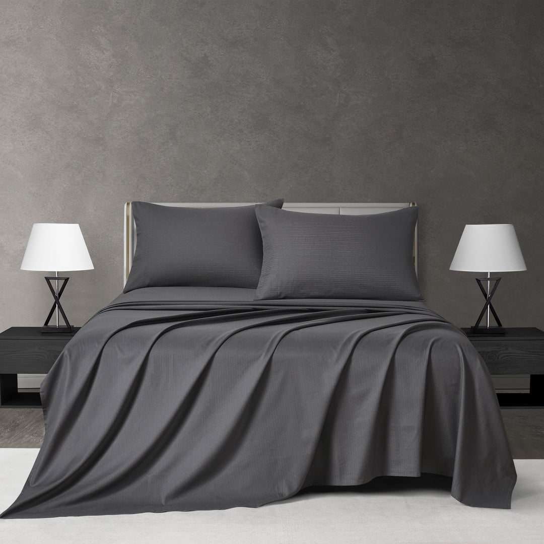 Perry Ellis Herringbone 4pc Sheet Set