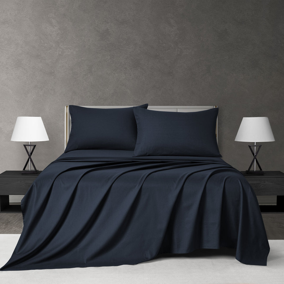 Perry Ellis Herringbone 4pc Sheet Set