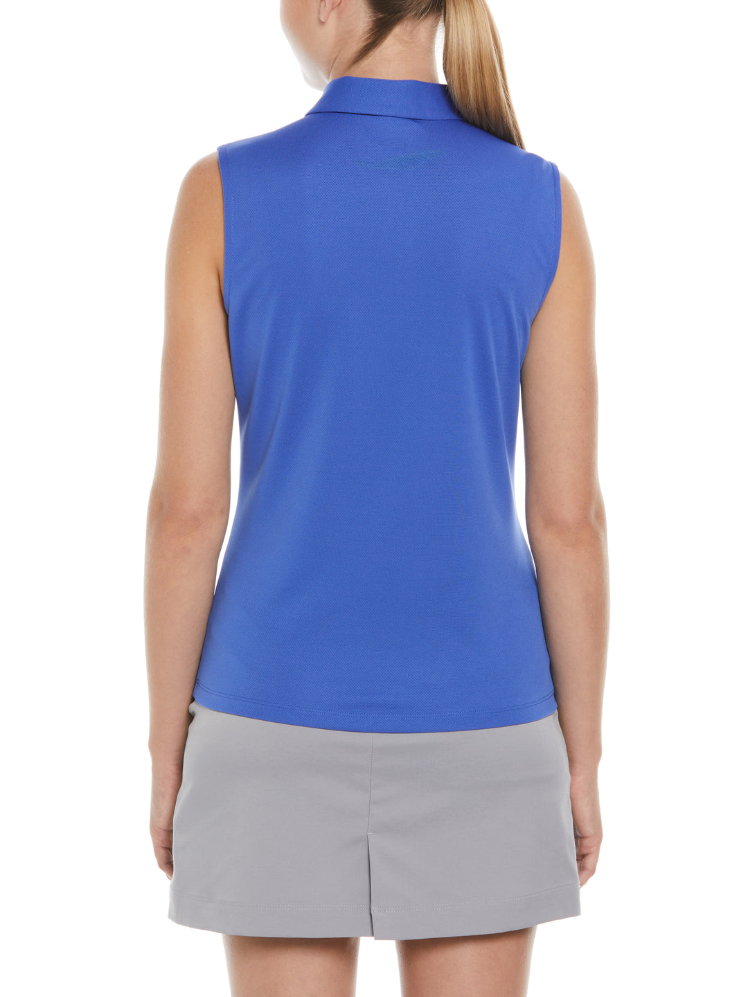 Airflux Sleeveless Golf Polo (Dazzling Blue) 