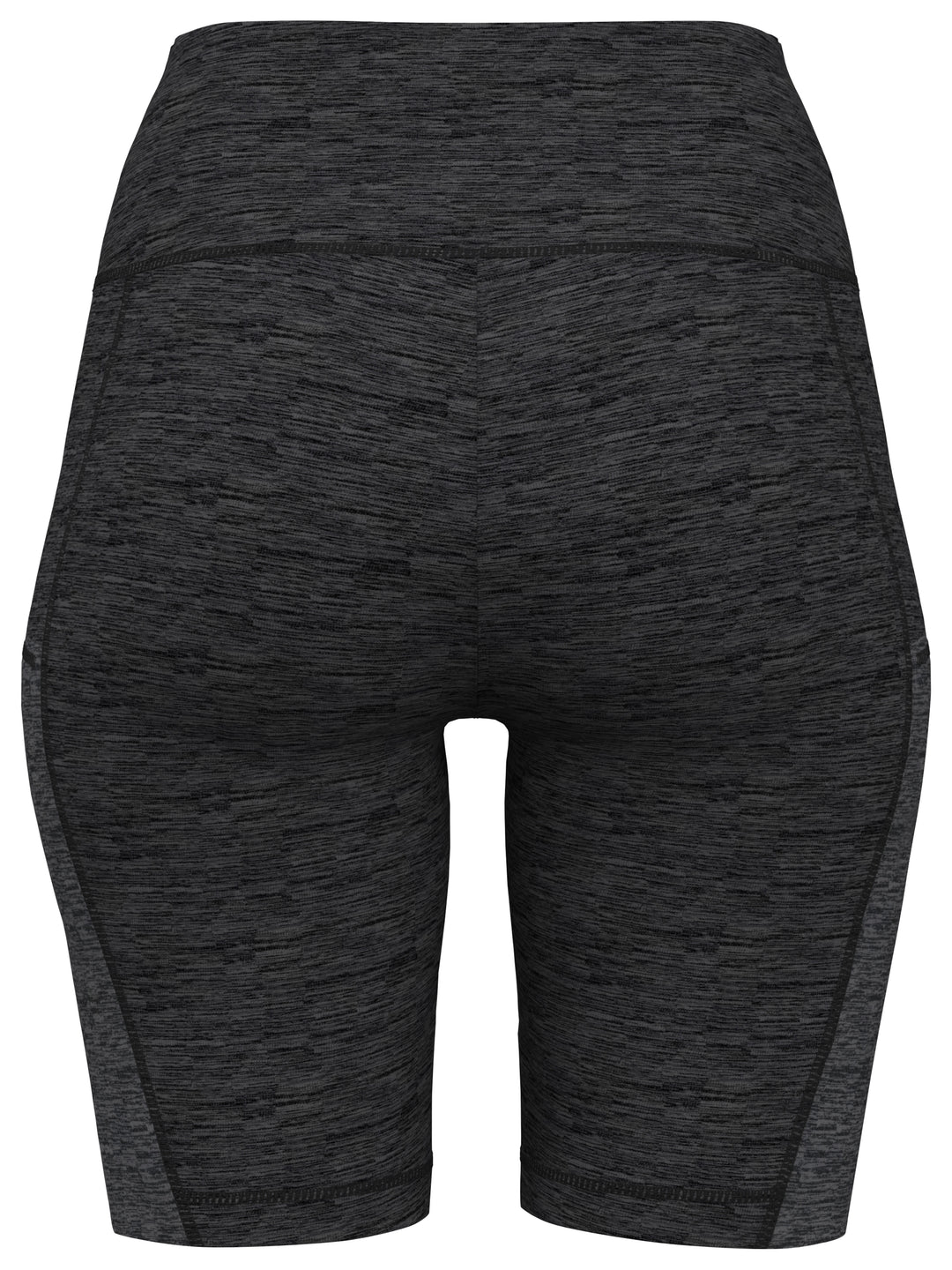 Space Dye 9" Biker Golf Short with Pockets (Caviar Heather) 