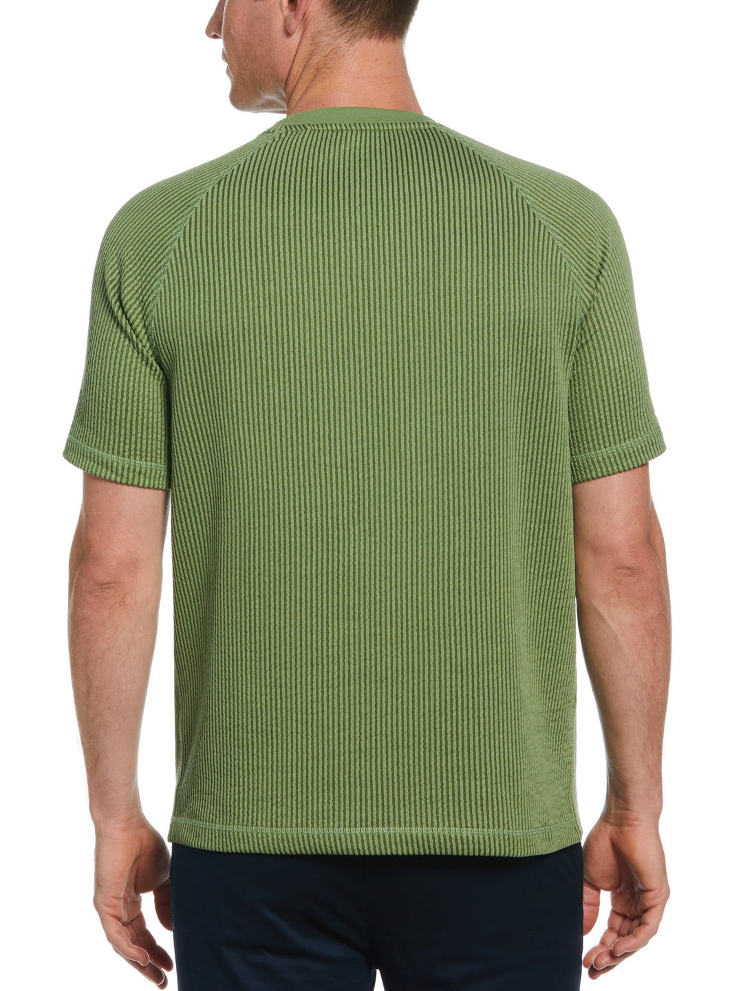 Raglan Seersucker Tee (Dill) 