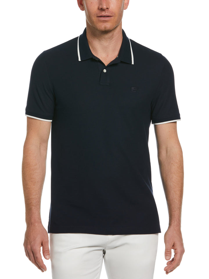 Pique Polo Shirt (Dark Sapphire) 