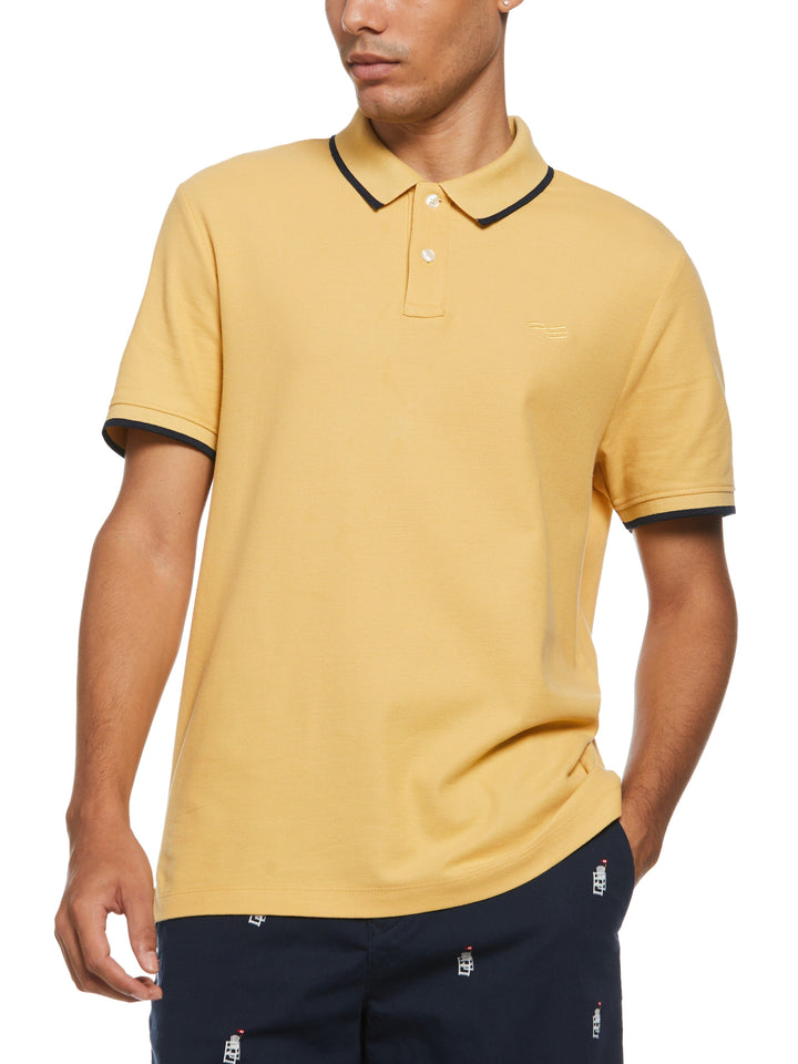 Pique Polo Shirt (Rattan) 