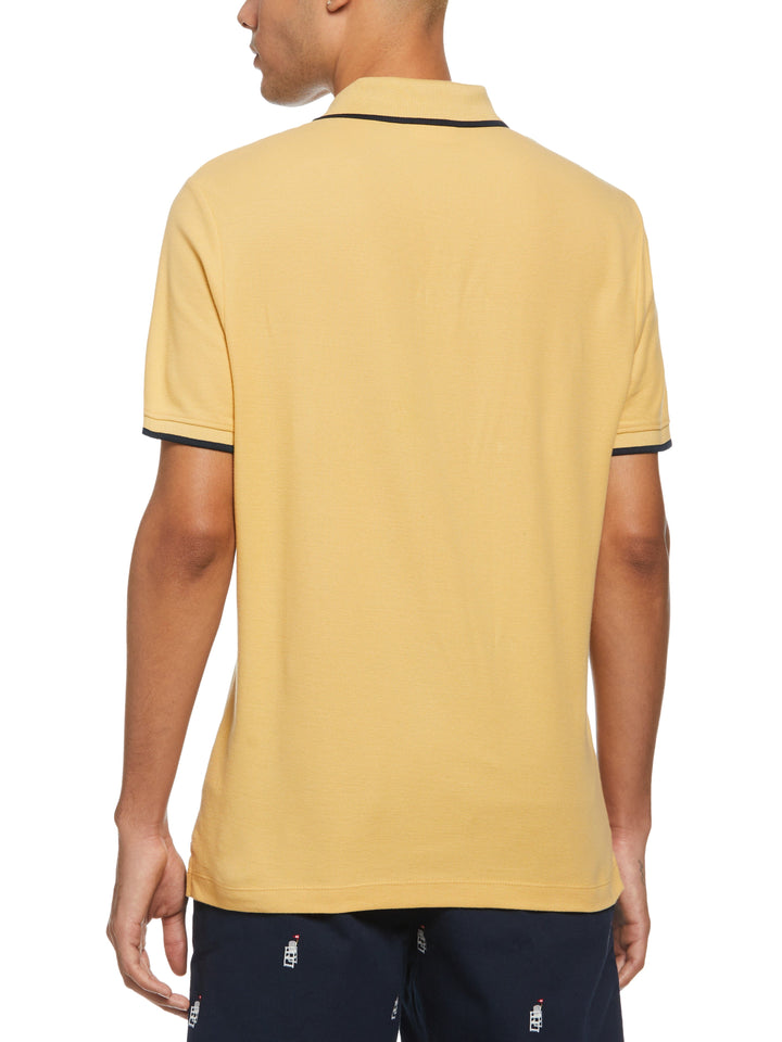 Pique Polo Shirt (Rattan) 