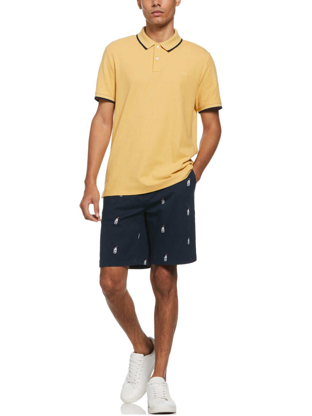 Pique Polo Shirt (Rattan) 
