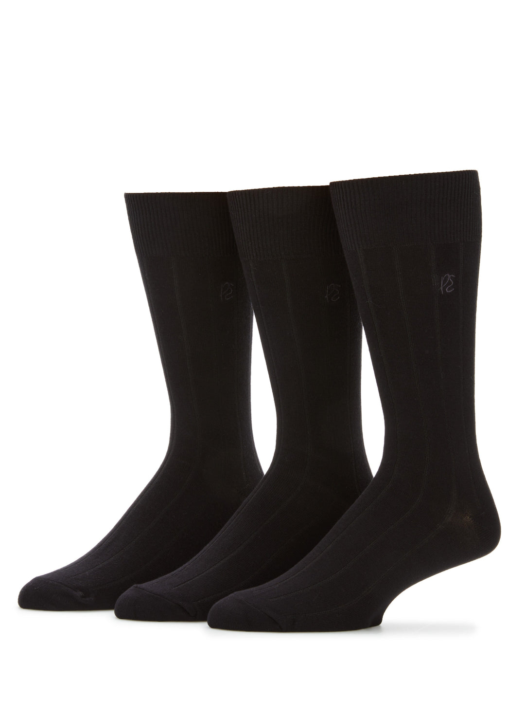3 Pack Luxe Bamboo Socks (Black) 