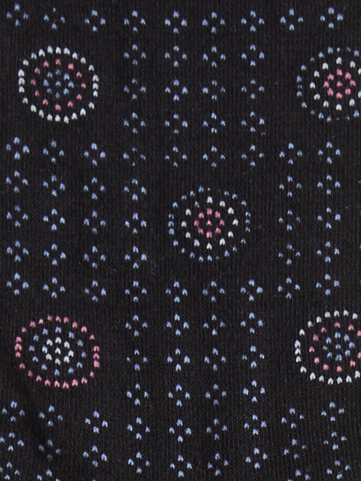 Men's Bamboo Blend Medallion Socks (Anthracite) 