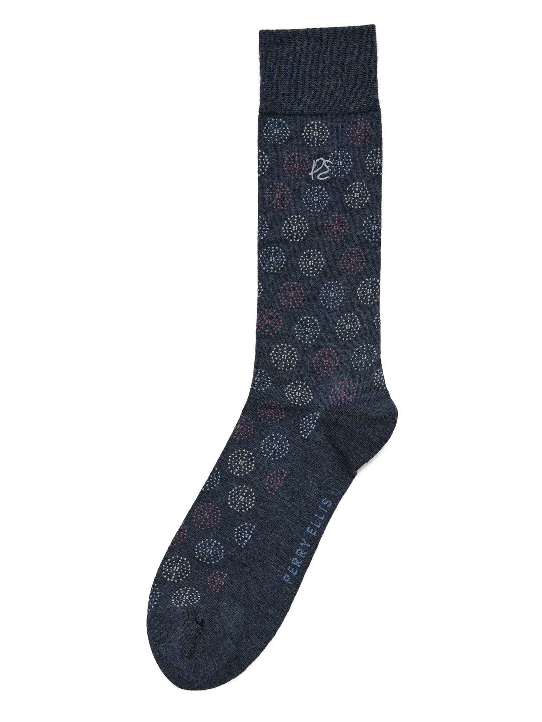 Bamboo Fashion Medallion Socks (True Dnm Hth) 