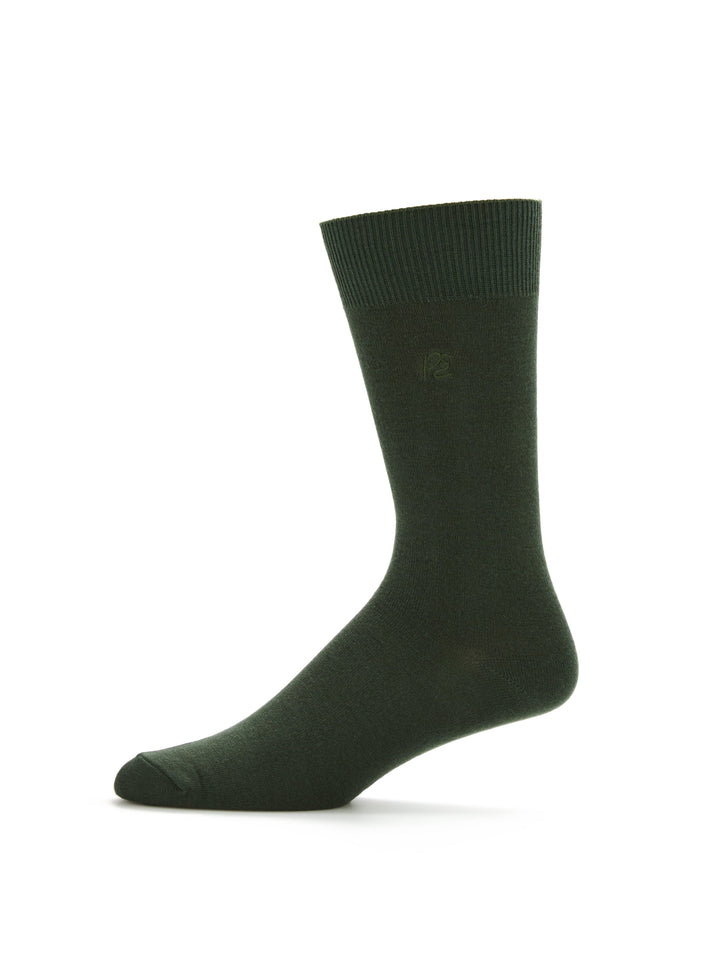 Bamboo Logo Crew Socks (Duffel Bag) 