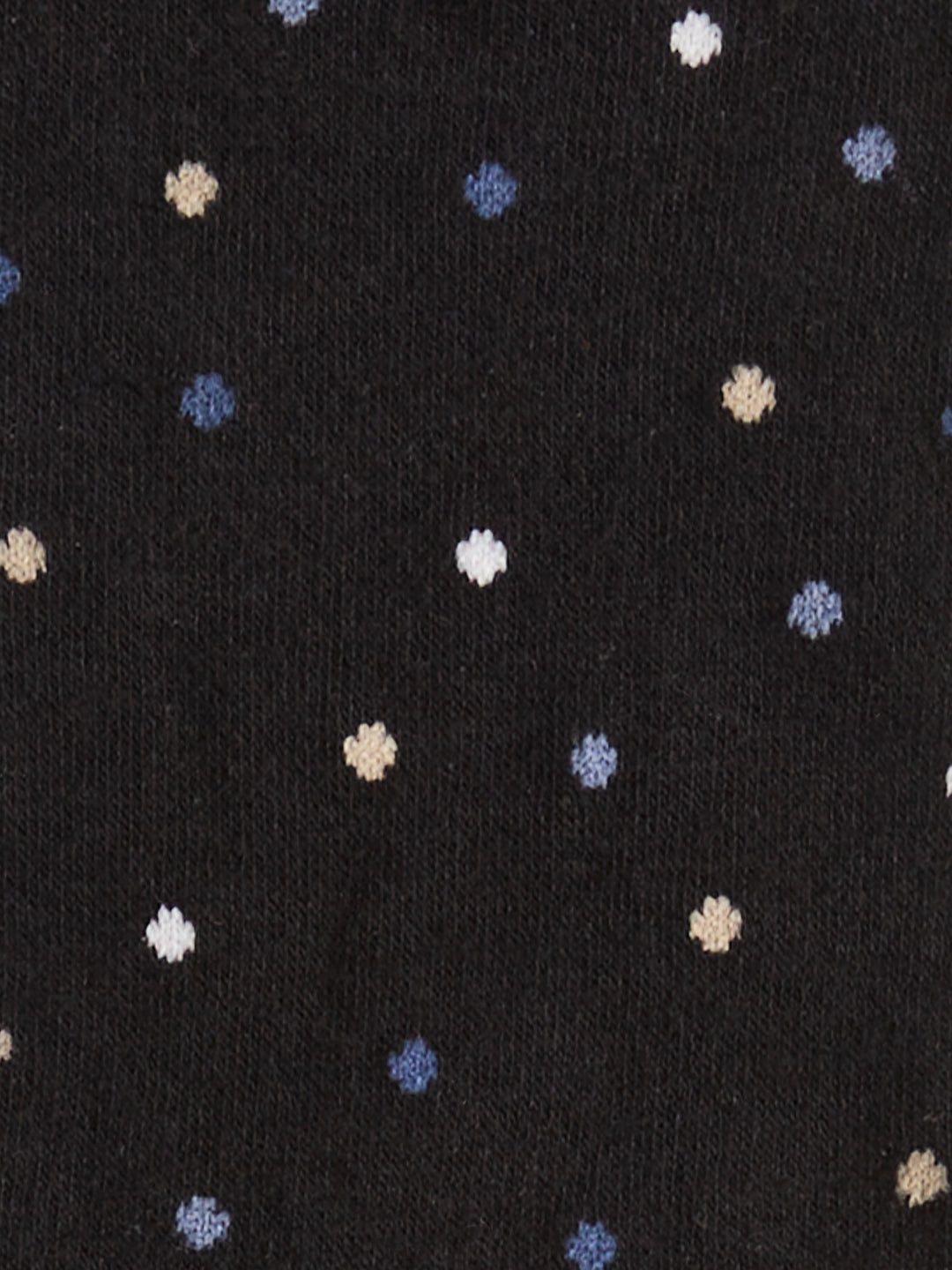 Bamboo Modern Dot Logo Socks (Black) 