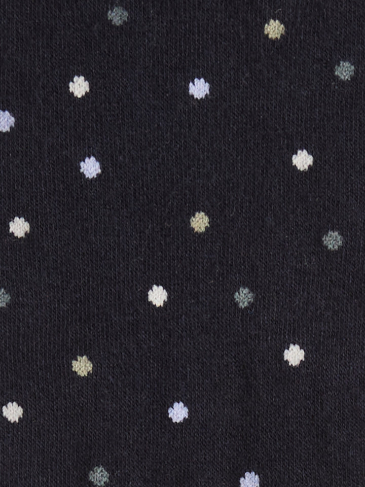 Bamboo Modern Dot Logo Socks (Shadow) 