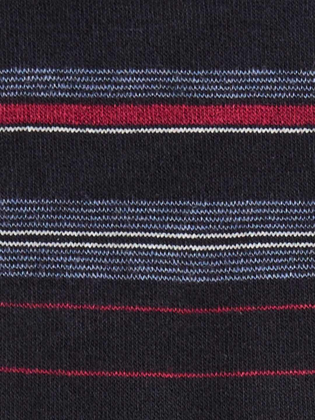 Bamboo Stripe Logo Socks (Dark Sapphire) 