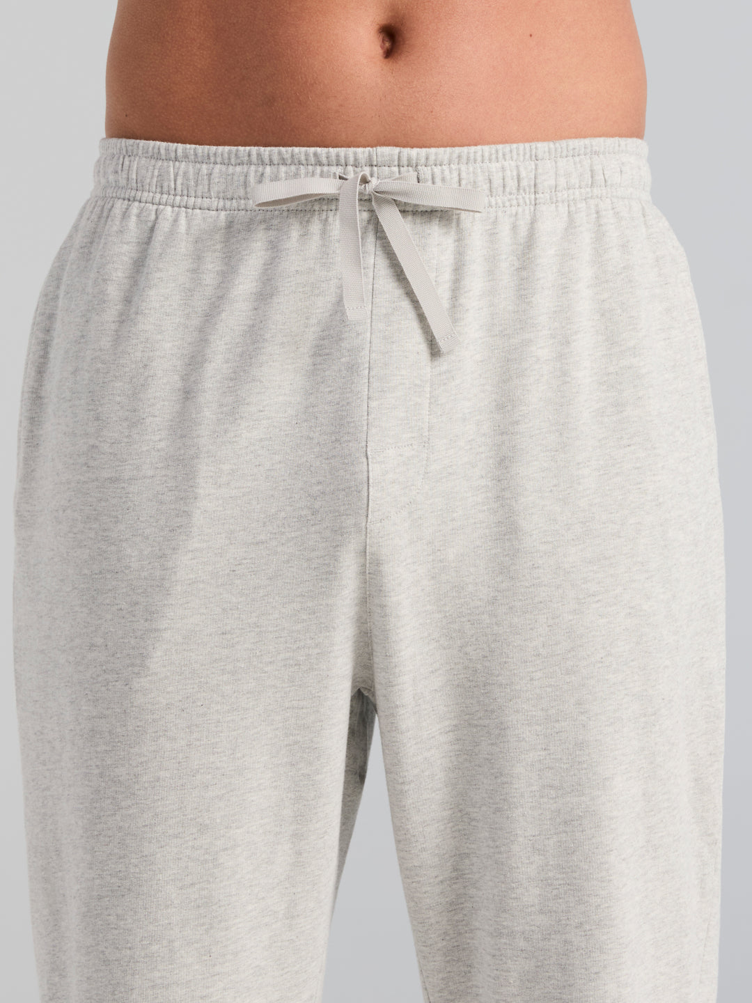 Cotton French Terry Heathered Pant (Pearl Blue Htr) 