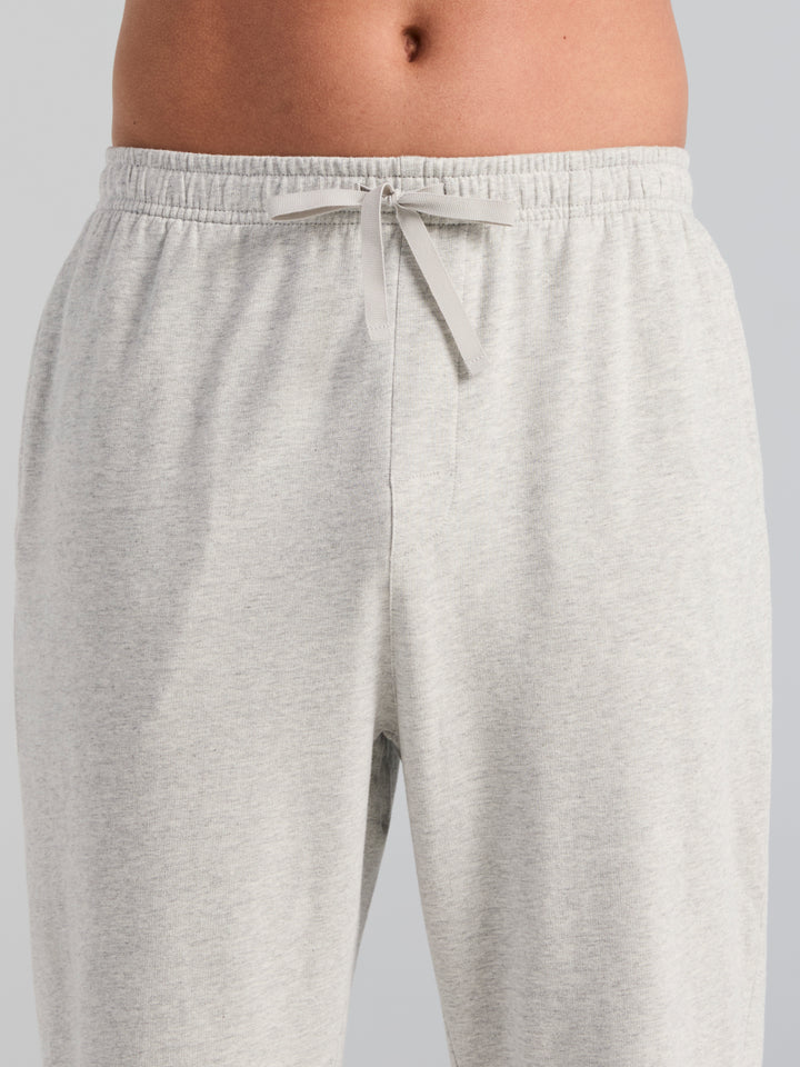 Cotton French Terry Heathered Pant (Pearl Blue Htr) 