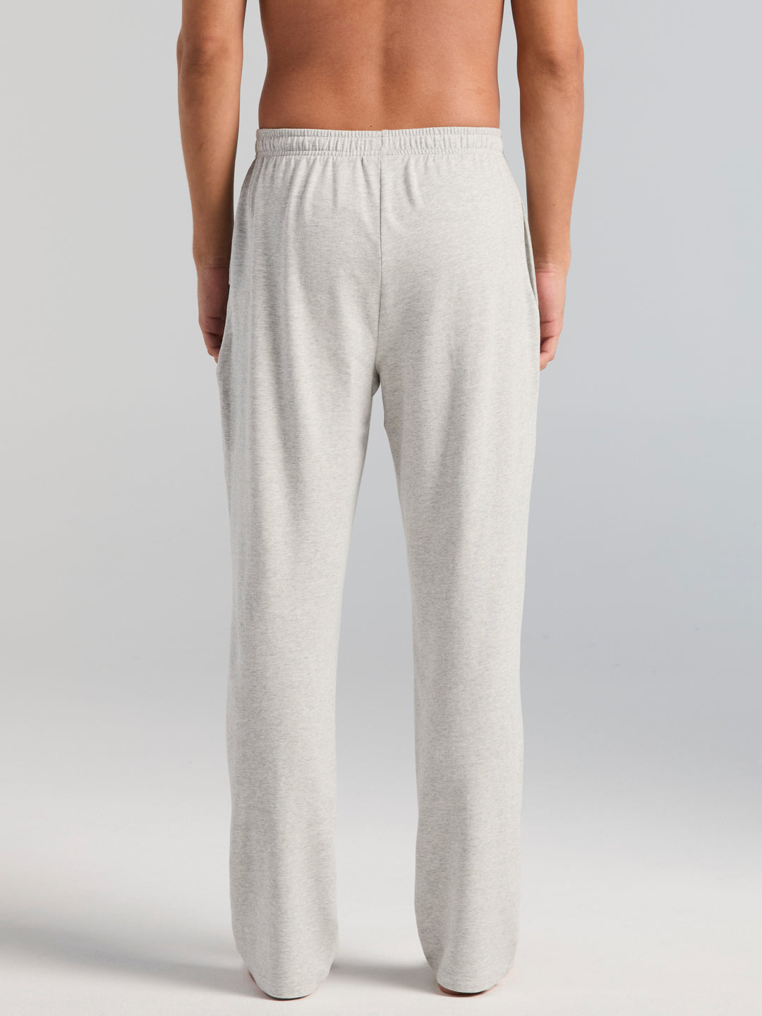 Cotton French Terry Heathered Pant (Pearl Blue Htr) 