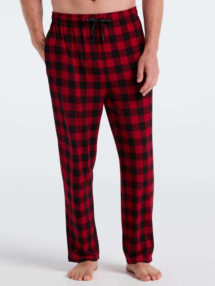 Deluxe Touch Buffalo Plaid Sleep Pant (Chili Pepper) 