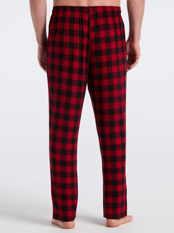 Deluxe Touch Buffalo Plaid Sleep Pant (Chili Pepper) 