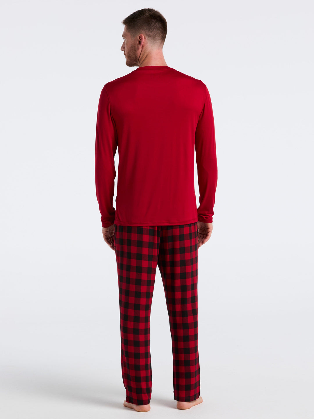 Deluxe Touch Buffalo Plaid Sleep Pant (Chili Pepper) 